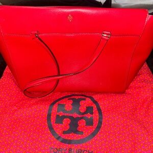 Tory Burch Vibrant Red Tote